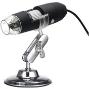 Resim Otg Fonksiyonlu Usb Dijital Zoom Mikroskop Büyüteç 8-led Işık Büyüteç 1600x Büyütme İle Standlı 