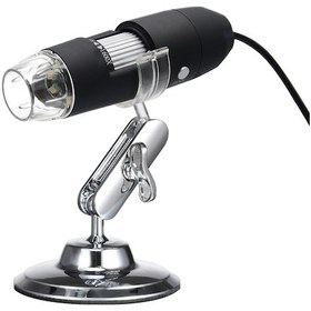 Resim Otg Fonksiyonlu Usb Dijital Zoom Mikroskop Büyüteç 8-led Işık Büyüteç 1600x Büyütme İle Standlı 