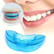 Resim 1 set/2 set mavi horlama önleyici kiti, horlayanların ve partnerlerin uyku kalitesini iyileştirir, diş gıcırdatmayı önler, yıkanabilir ve yeniden kullanılabilir, giymesi rahat, erkekler ve kadınlar için uygun, uykuyu optimize etmek için 
