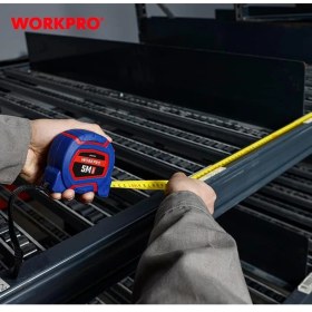 Resim TeknoKapsül WP261009 5MX19MM/16FT. Naylon Kaplama Sarı Çelik Şerit Metre 