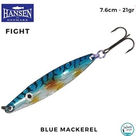 Resim Hansen Fight Kaşık 7.6cm 21gr Blue Mackerel 