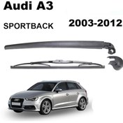 Resim Audi A3 SportBack Arka Silecek Kolu ve Süpürgesi Set 2004 - 2013 M72014Y-1 