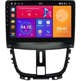 Resim Peugeot 207 Android Multimedya Sistemi 2006-2012 Crv4421xp 