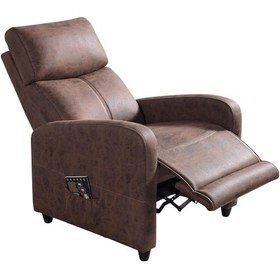 Resim Linda Tekli Berjer Rehome Linda Tv Koltuğu 75x90x105 Cm Kahverengi 