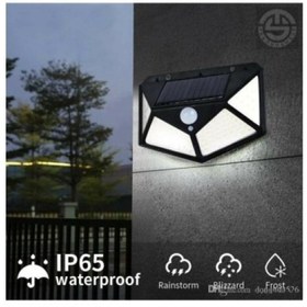 Resim Solar Bahçe Aydınlatma Lambası 100 Led 