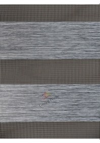 Resim Ithal Bambu Gri Stor Zebra Perde Gri 