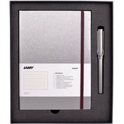 Resim Lamy Sert Kapak A5 Defter Ve Al-star Roller Kalem Seti - Gri 