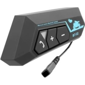 Resim Zero Land Gld-Spt- Motosiklet Kask Bluetooth Kulaklık 20 Saat Konuşma Süresi 