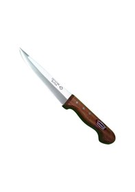 Resim Çetintaş Bursa Kurban Ve Kasap Bıçağı No:0, 12 Cm, Ahşap Gül Sap Çok Renkli 
