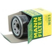 Resim W 67-1 Mann Yağ Filtresi 