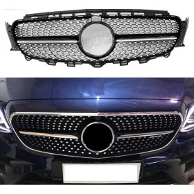 Resim Mercedes w213 diamond amg ön panjur ızgara seti 2019+ 