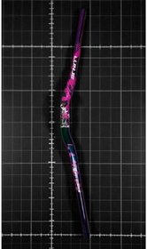 Resim Alüminyum 31.8 780 mm Riser Mtb Gidon Bisiklet Gidonu Bukalemun Pembe Çok Renkli 