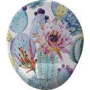 Resim Flipped Grace Flower Bilek Destekli Tasarım Mouse Pad 