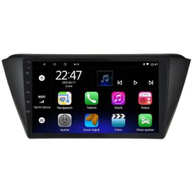 Resim Celali Tuning Skoda Fabia 2015-2019 Android 12 Carplay Navigasyon Multimedya - 2gb Ram 32gb Hdd 