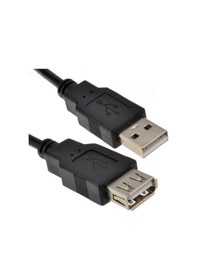 Resim 0.5M Usb Uzatma Kablosu Dişi Erkek Kısa Usb 2.0 Kablo - 50Cm 