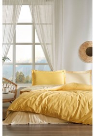 Resim Özdilek Colourist Tek Kişilik Nevresim Takımı Gold Çok Renkli 