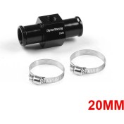 Resim Xiyu Shop 20 mm Tarzı Dynoracing Siyah Su Sıcaklık Ölçer Radyatör Sıcaklığı Su Sıcaklığı Ortak Boru Sensörü Hortum Adaptörü (Yurt Dışından) 
