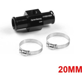 Resim Xiyu Shop 20 mm Tarzı Dynoracing Siyah Su Sıcaklık Ölçer Radyatör Sıcaklığı Su Sıcaklığı Ortak Boru Sensörü Hortum Adaptörü (Yurt Dışından) 
