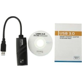 Resim Ally 10/100/1000 Mbps USB 3.0 RJ45 Ethernet Adaptörü 