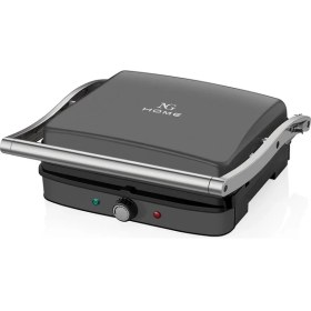 Resim Ng Home Retro Plus 2000 W Tost Makinesi Antrasit Renk Alüminyum Döküm Plakalarla Çift Taraflı 