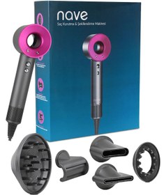 Resim ViATOM Saç Şekillendirici, Yeni Nesil Kurutma Fön Makinesi Dc Turbo Motor Hd002 