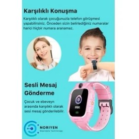 Resim Onkatech Q500S/2024 Akıllı Çocuk Takip Saati 