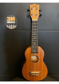 Resim Puka Soprano Ukulele Maun Ağacı Ukulele 