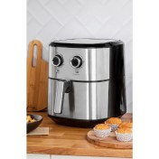 Resim Karaca Multifry Inox Double Pan Airfryer 5,5 Litre Xl 