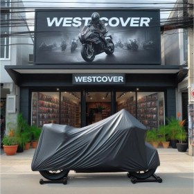 Resim WestCover Keeway Arn 125 Branda Motosiket Brandası (Siyah Renk) 4 Mevsim Motor Koruma Örtüsü 