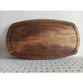 Resim Alp Wood Ahşap Pizza, Et, Pide Sunum Kesme Tahtası 