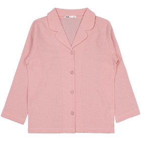 Resim Civil Girls Düz 6-9 Yaş Pijama Takımı - Pudra - Pudra / 8-9 Yaş 