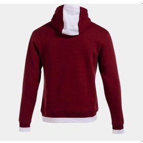 Resim Joma Confort Iı Hoodıe Burgundy Whıte Sweatshirt Siyah 