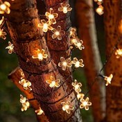 Resim Solar 5m 50 Led Papatya Gün Işığı 8 Fonksiyonlu 