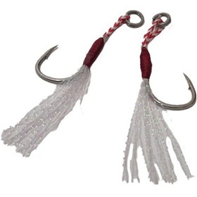 Resim Yeşil Simli Asist Jig İğnesi No14 2 Adet 