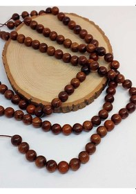 Resim Bileklik Boy Ud Ağacı Ahşap Yarım Dizi 11.5mm 45256 18cm Uzunluğundadır Çok Renkli 