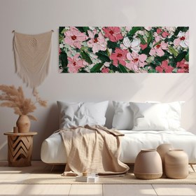 Resim Pembe Çiçekler - 200x70 