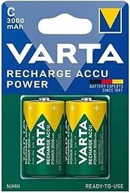 Resim Varta Orta Boy C Tip 3000Mah C Boy Pil 2Li Paket Tombul Orta Pil C/R14/E93 