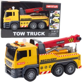 Resim Tıfıl Toys 1:12 Sürtmeli Sesli Işıklı Oyuncak Vinç 