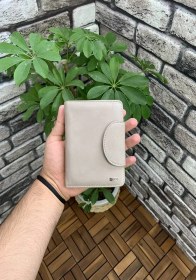 Resim Guard Nubuk Krem Deri Bayan Cüzdan Çok Renkli 