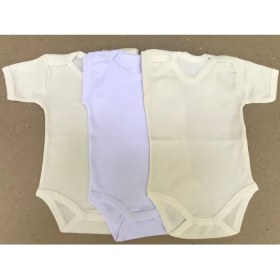 Resim Özdemirli Bebe Çıtçıtlı Badi Kısa Kol (3 Lü Paket) 