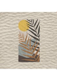 Resim Marte Home Abstra Baskılı Plaj Havlusu 