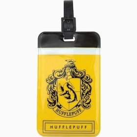Resim Harry Potter Hufflepuff Pasaport Kılıfı ve Valiz Etiketi Seti - Sarı 
