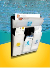 Resim Reklamwar Apartman Ortak Fatura Ve Posta Kutusu (pleksi) Sık Tasarım / Kolay Montaj 