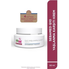 Resim Sebamed Q10 ve Hyaluronik Asit İçerikli ve -Age Krem 50 ML 