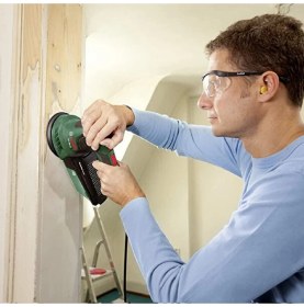 Resim Bosch Compact Eksantrik Zımpara Makinesi Pex 300 Ae 270 Watt + Koruma Gözlüğü 