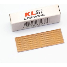 Resim KL Pro 22MM Havalı Çivi Tabanca Çivisi Başsız 2000 Adet KLZ22P 