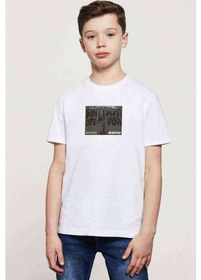 Resim The Walking Dead Collection Baskılı Unisex Çocuk Beyaz T-Shirt (534780280) 