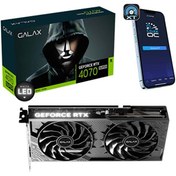 Resim Galax GeForce RTX 4070 SUPER 1-Click OC 2X V2 12GB GDDR6X 192 Bit DLSS 3 Ekran Kartı 47SOM7MDABCD 
