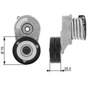 Resim Gates T38432 - Alternatör Gergi Rulmanı Kütüklü Astra G-h-combo- 
