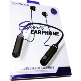 Resim Alvo Store Polygold PG-100 Bluetooth 5.0 Boyun Bantlı Kulaklık – 50 Saat Konuşma Süresi, Type-C Şarj 